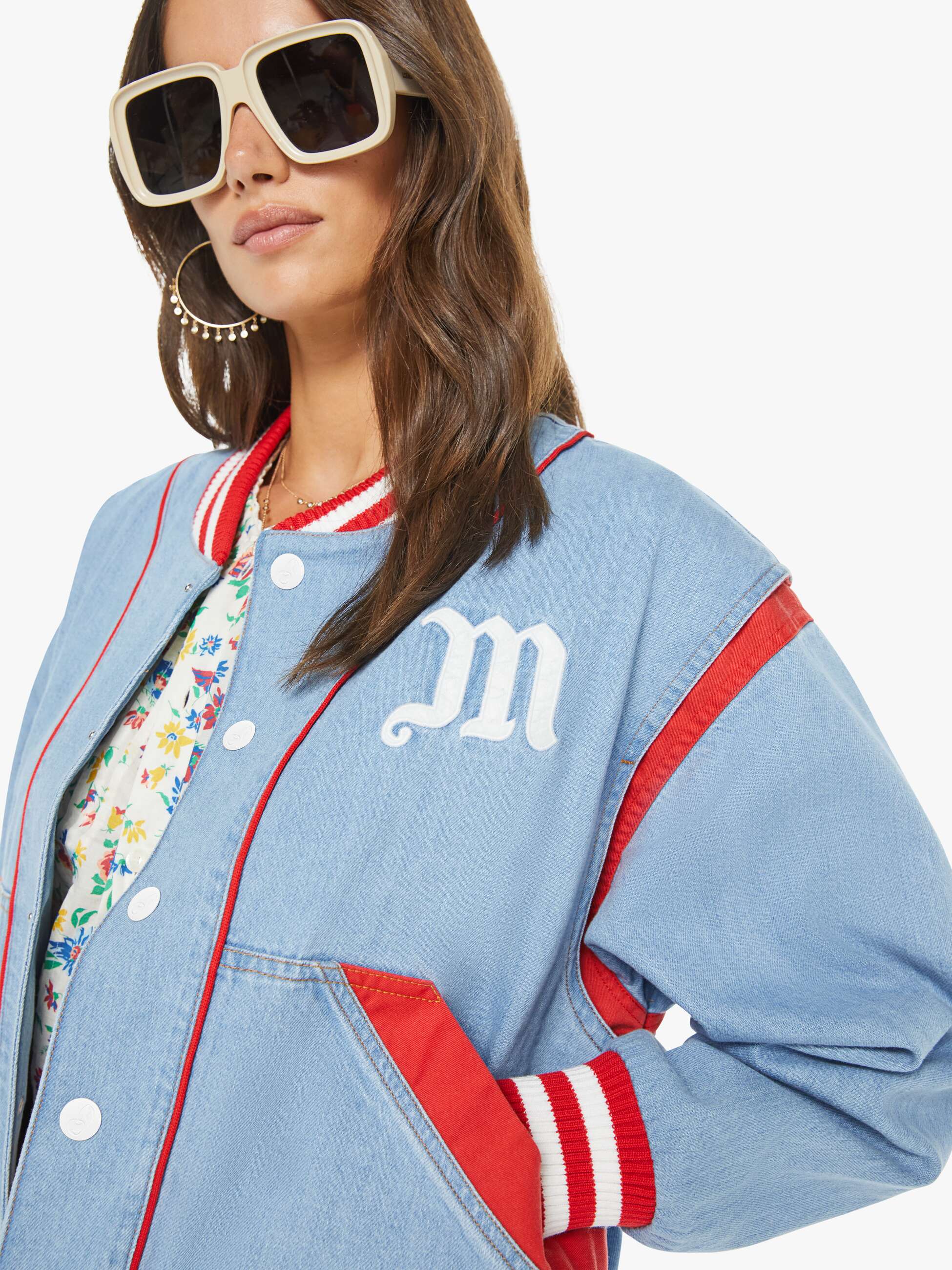 Mother Denim The Three Strikes Jacket