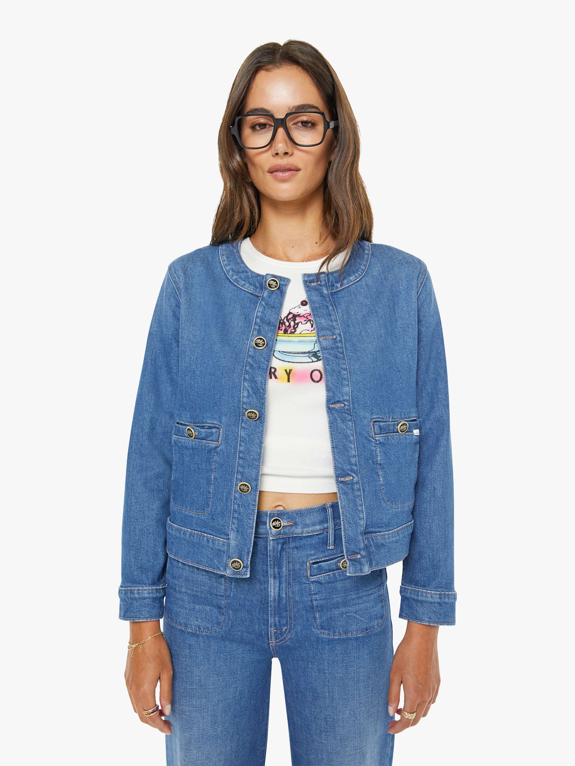 Mother Denim The Stashed Picky Jacket