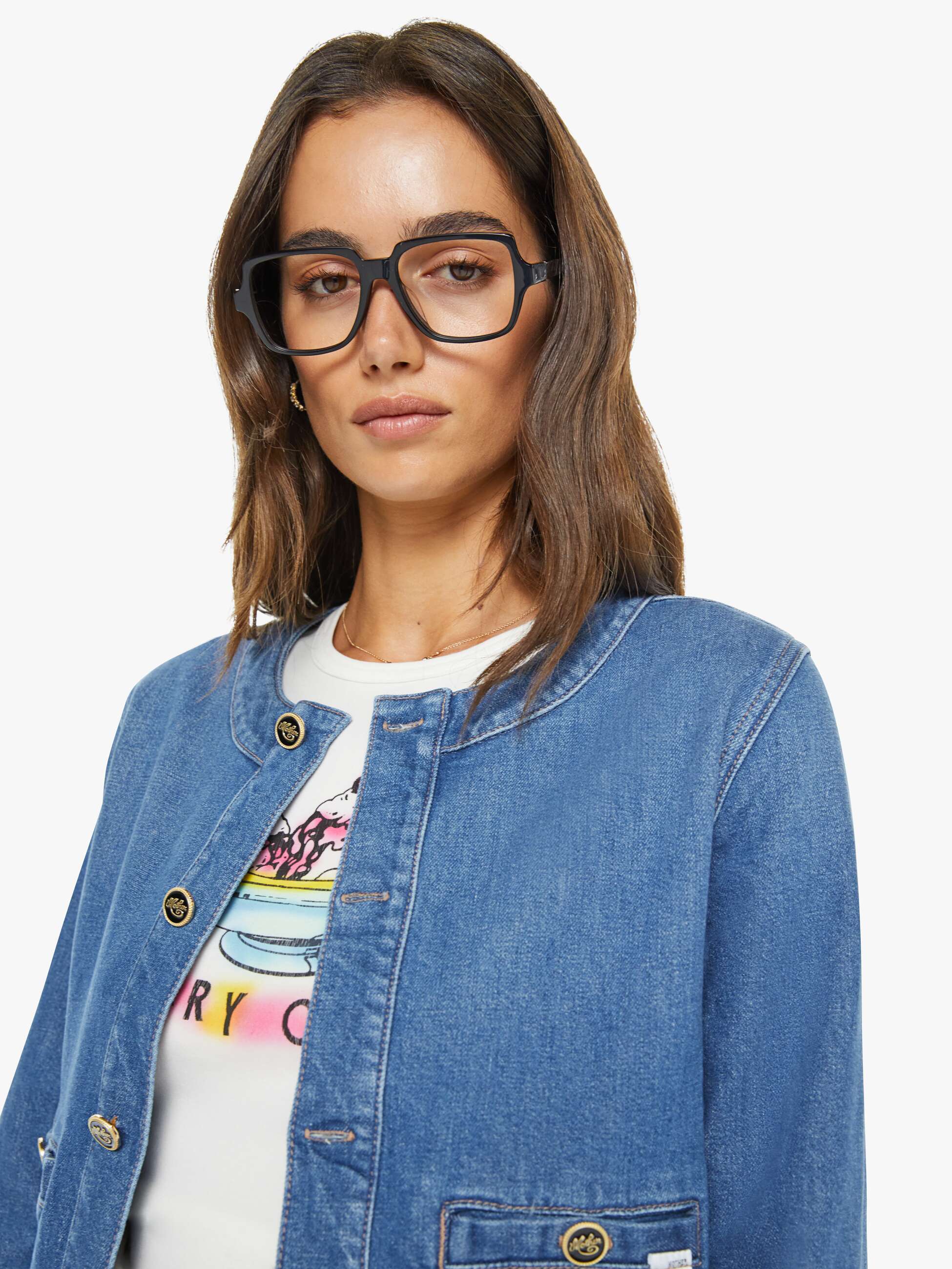Mother Denim The Stashed Picky Jacket