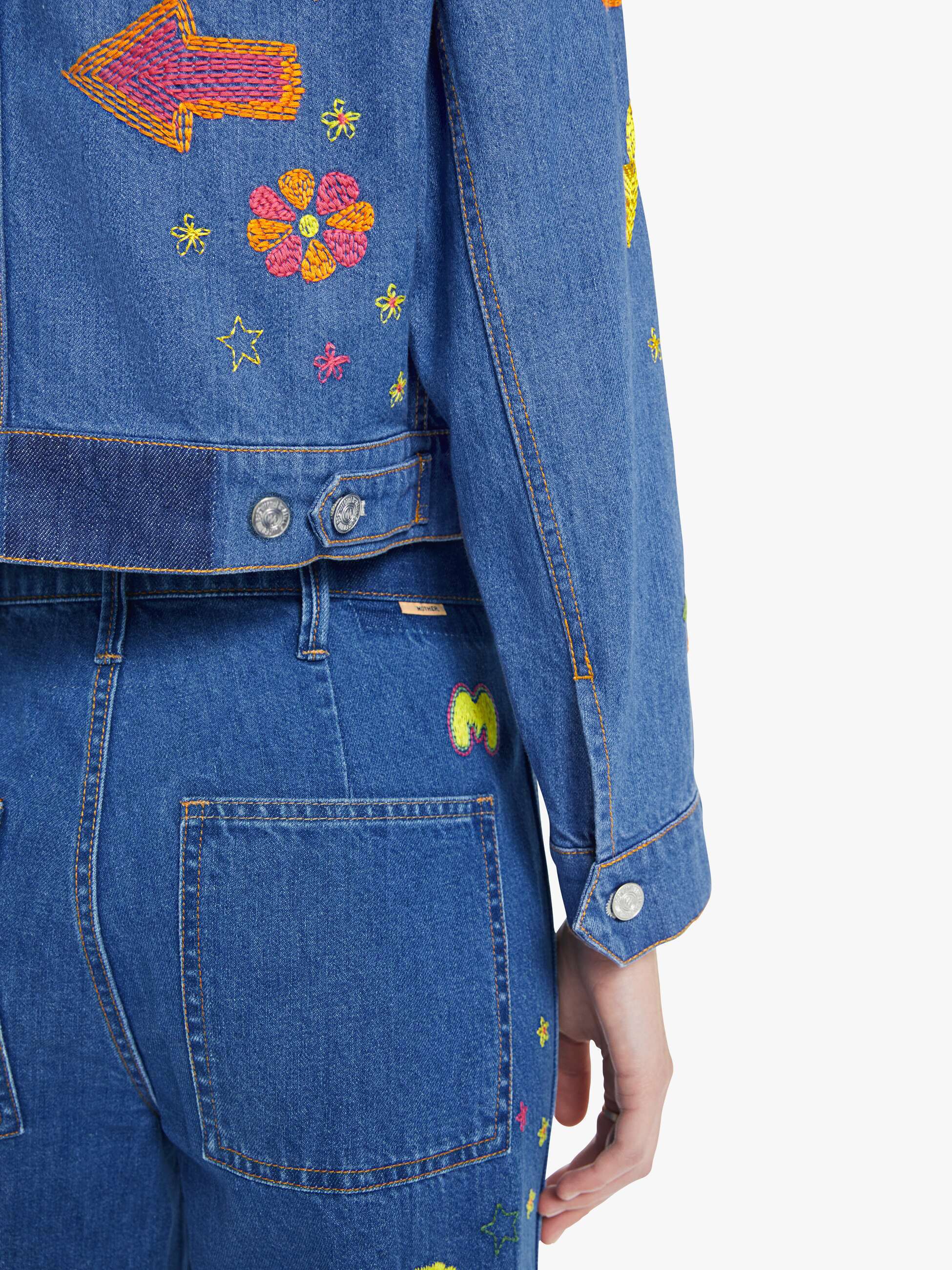 Mother Denim The Heyday Cropped Jacket