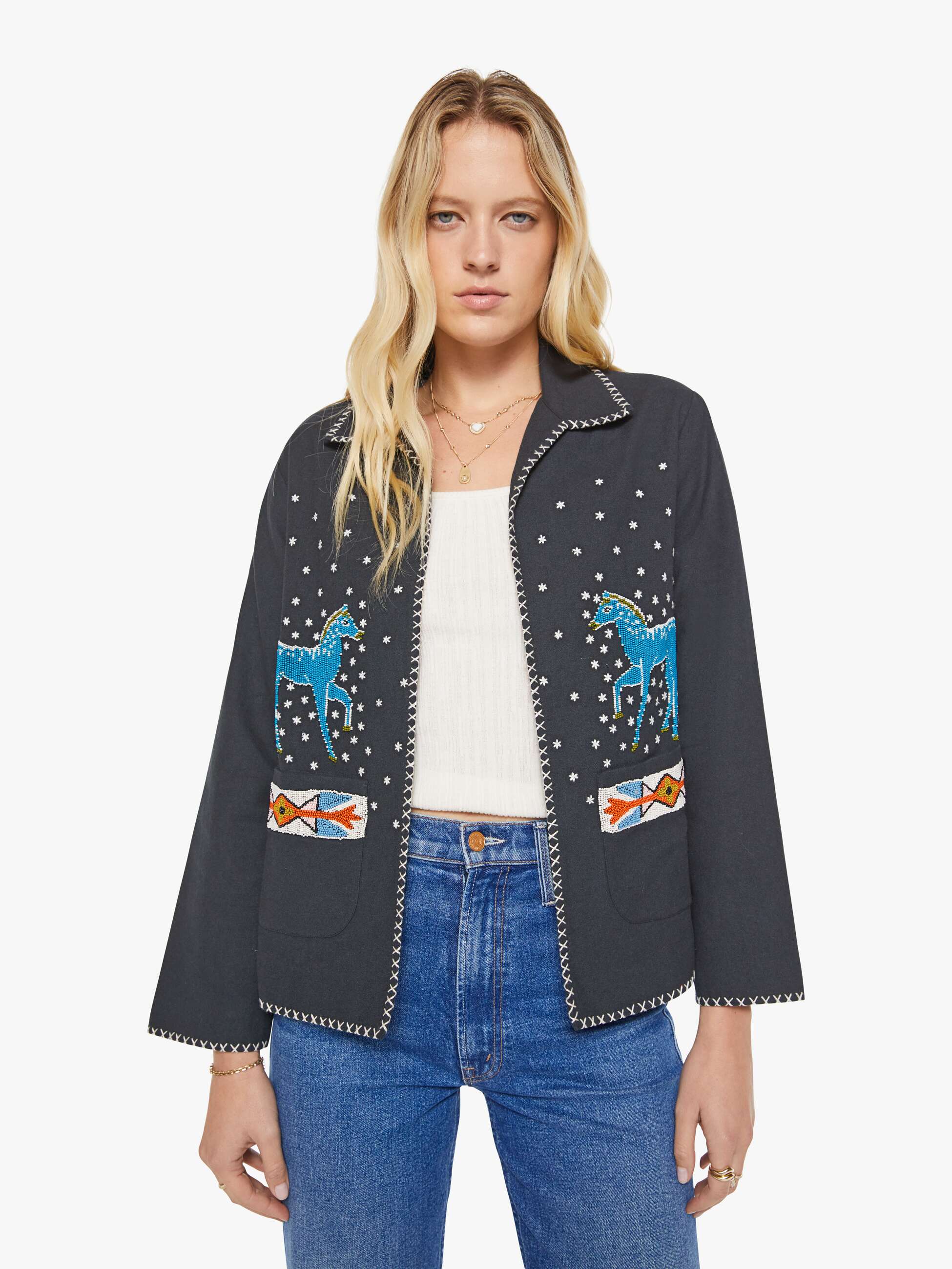 Mother Denim Alix of Bohemia Francis Jacket