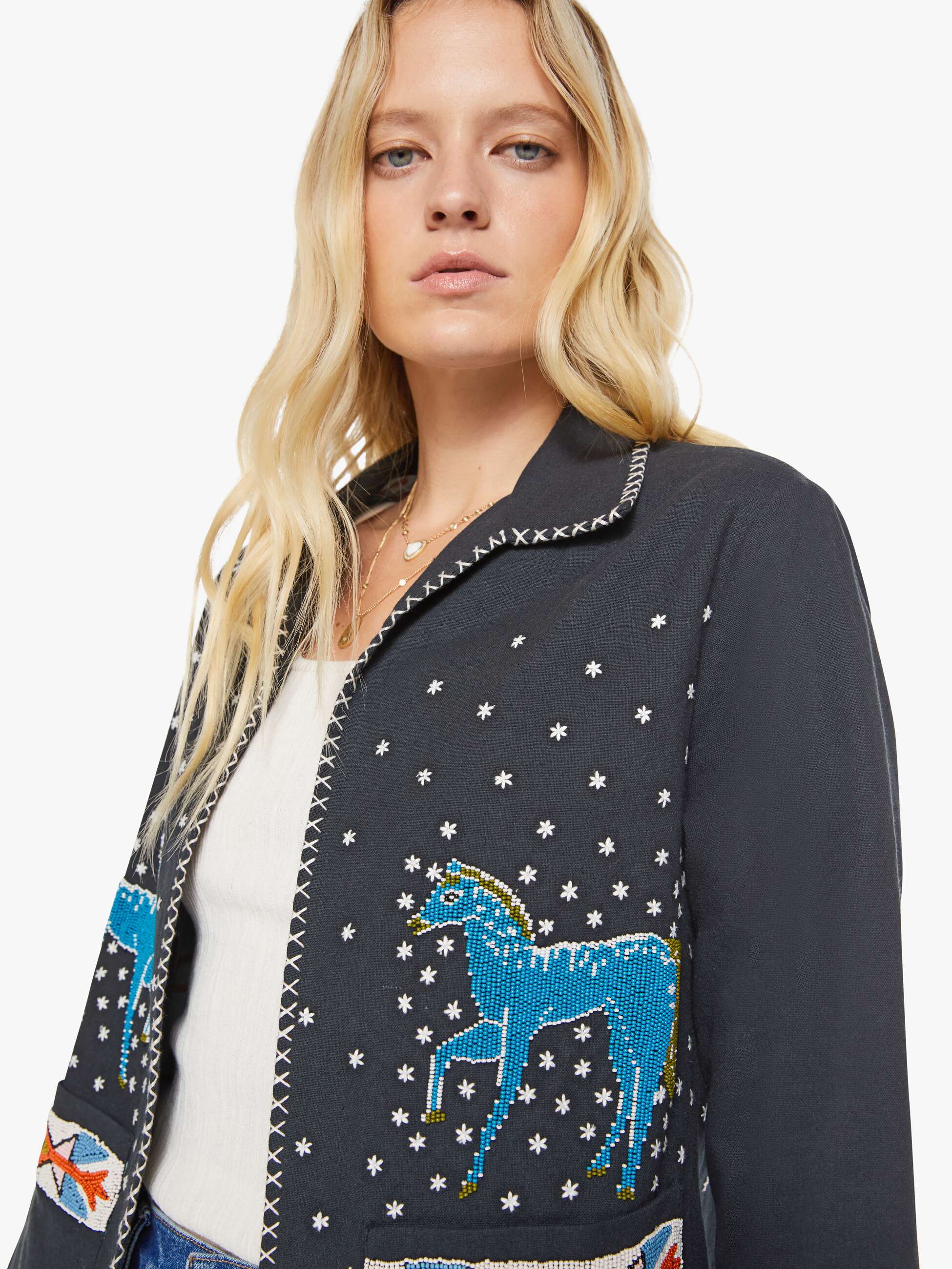 Mother Denim Alix of Bohemia Francis Jacket