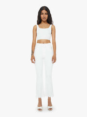 Mother Denim PETITES The Lil Hustler Ankle Fray