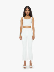 Mother Denim PETITES The Lil Hustler Ankle Fray