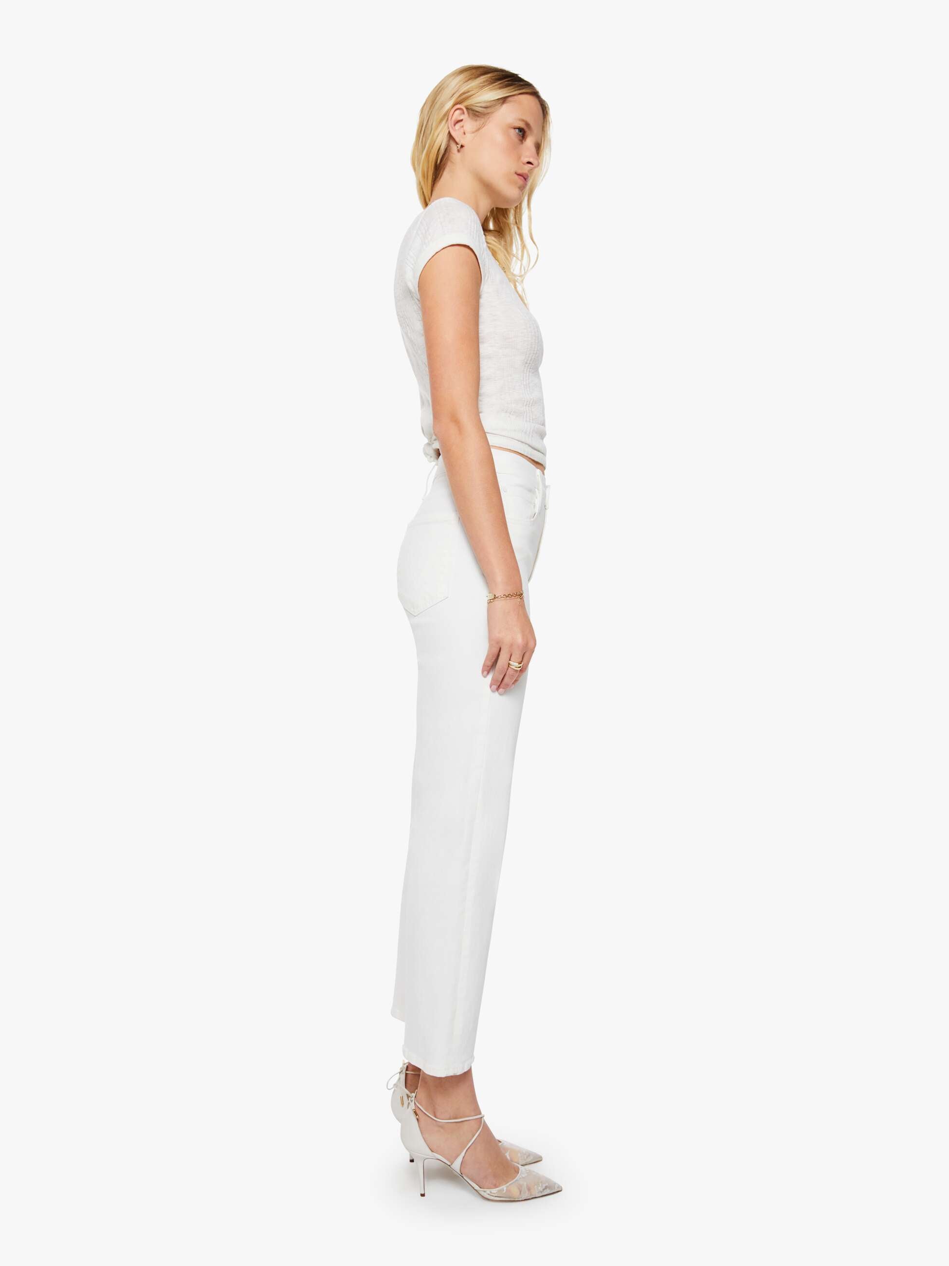 Mother Denim THE RAMBLER ZIP ANKLE FAIREST OF THEM ALL