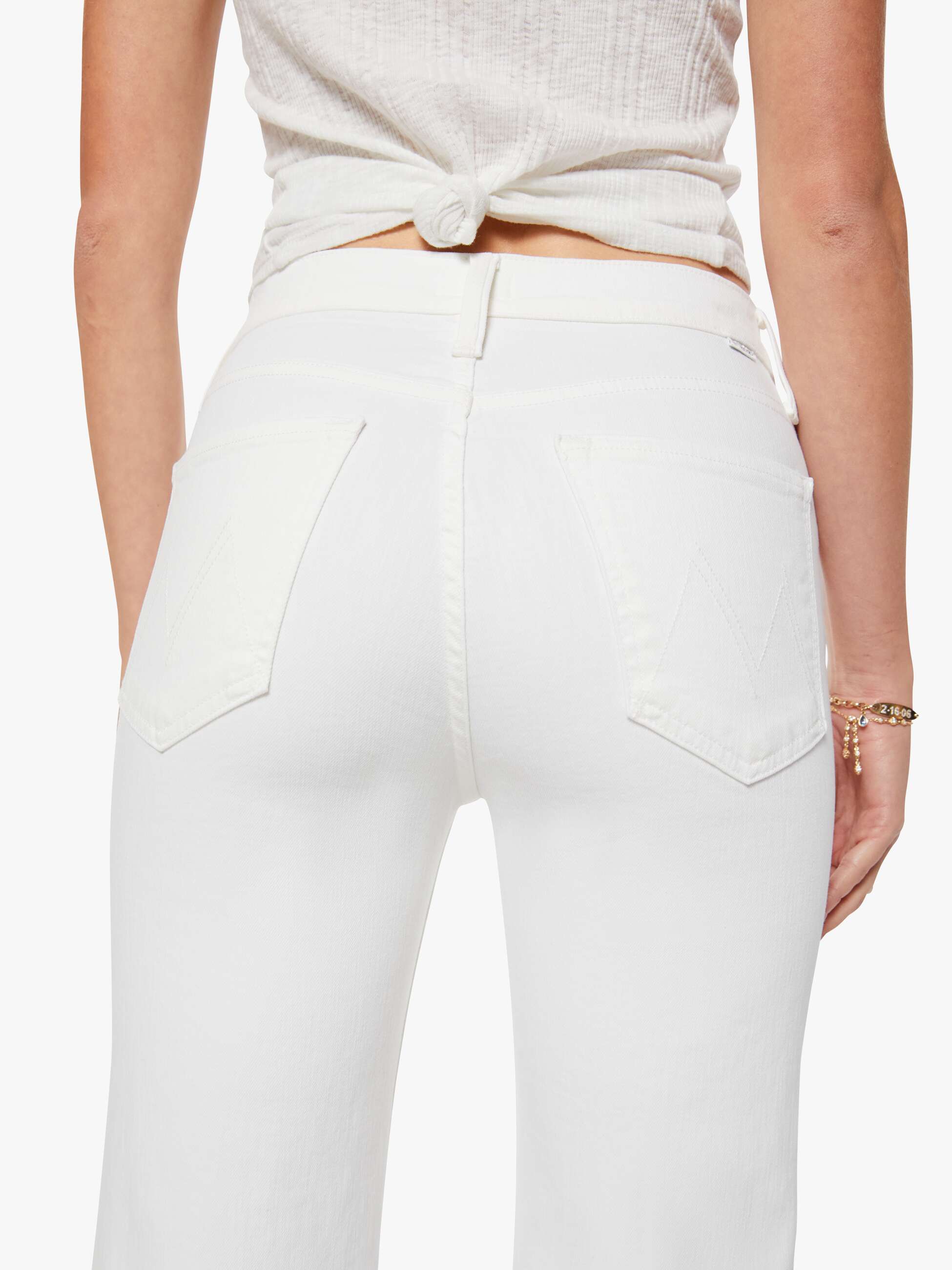 Mother Denim THE RAMBLER ZIP ANKLE FAIREST OF THEM ALL