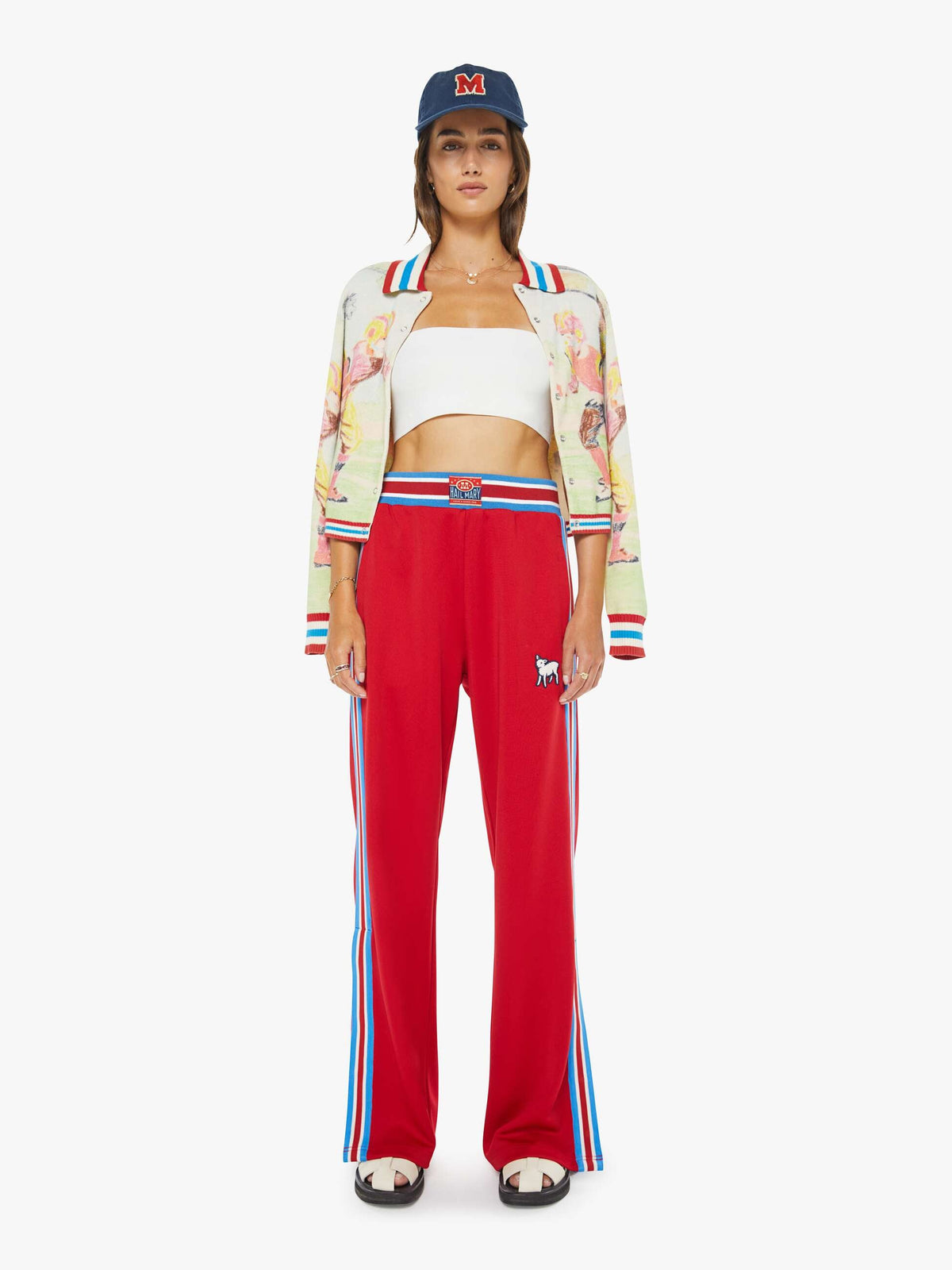 Mother Denim The Sport Rib Personal Best Sneak