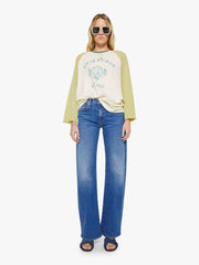 Mother Denim The Slugger 3Qtr Fray