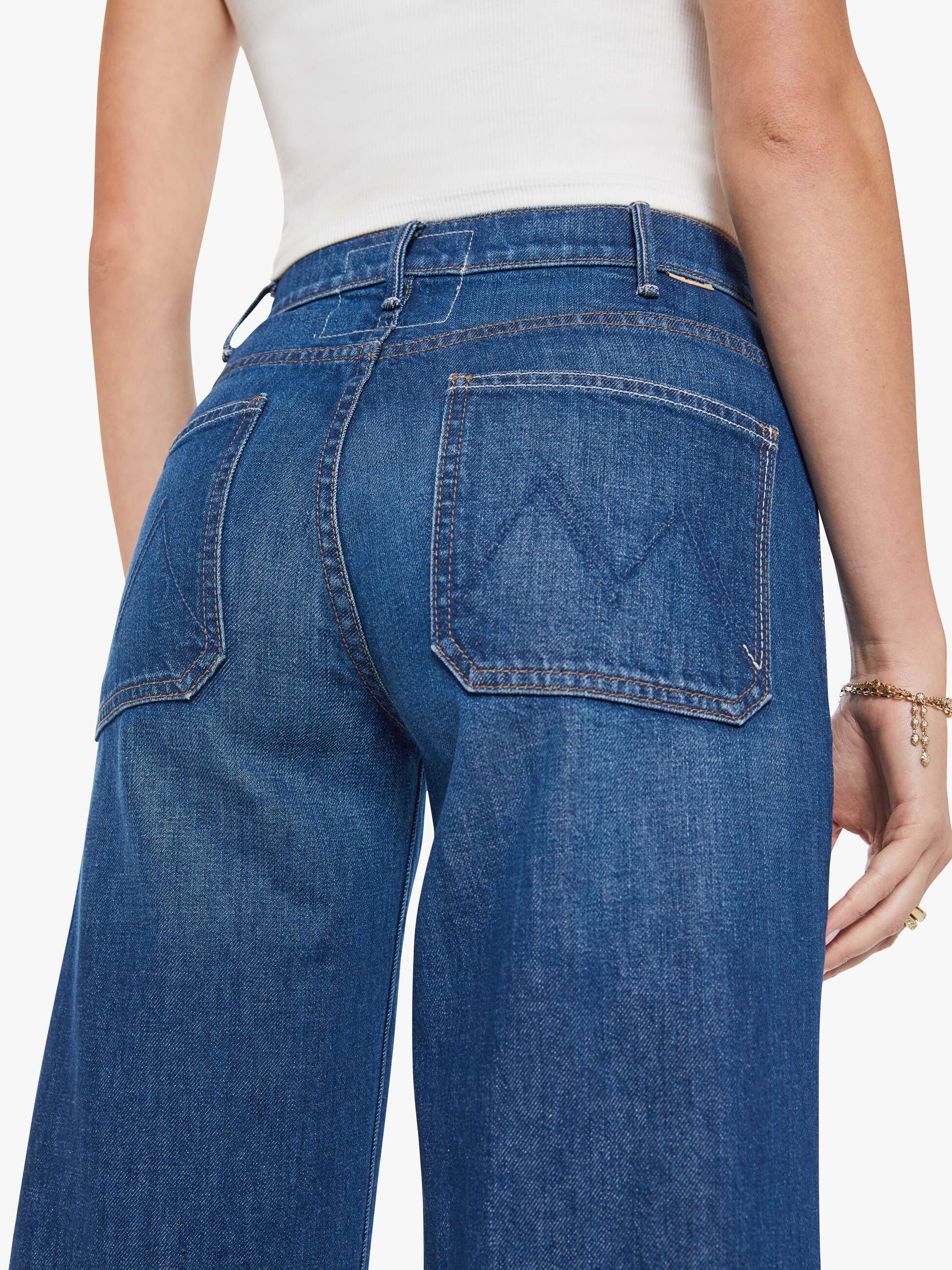 Mother Denim The Itty Bitty Ringer