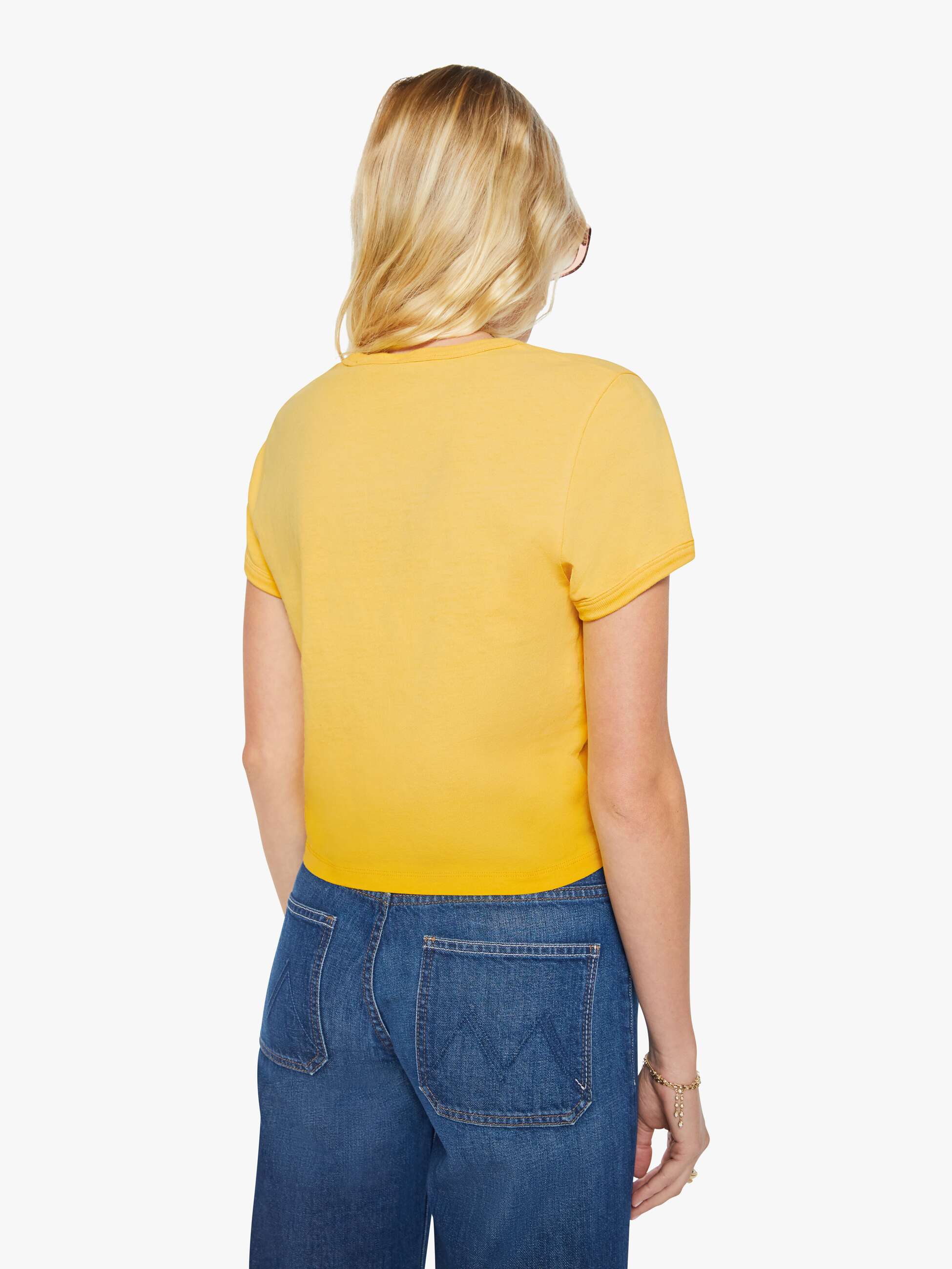 Mother Denim The Itty Bitty Ringer