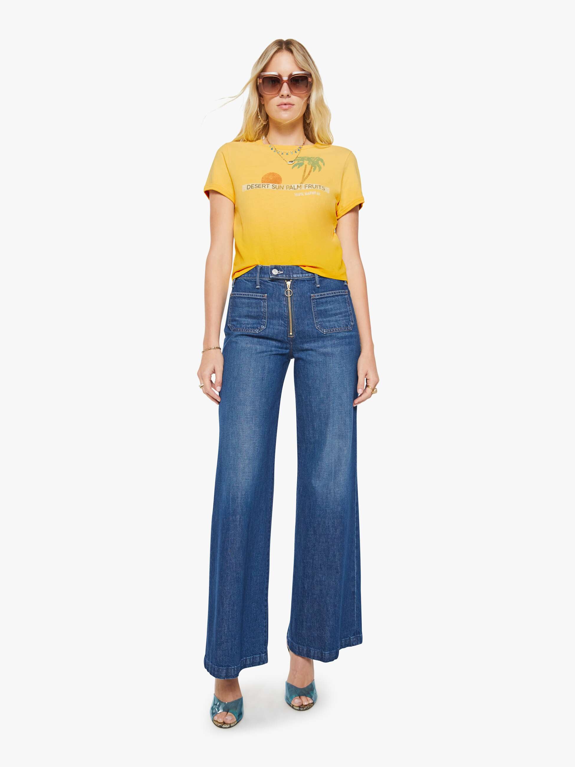 Mother Denim The Itty Bitty Ringer