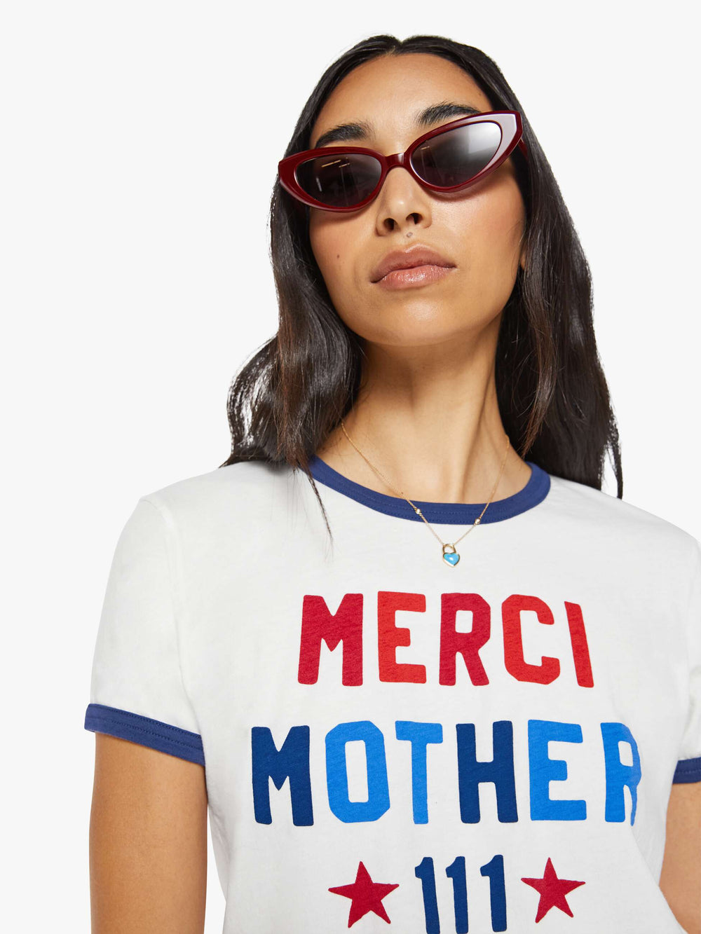 Mother Denim Merci x MOTHER The Lil' Goodie Ringer