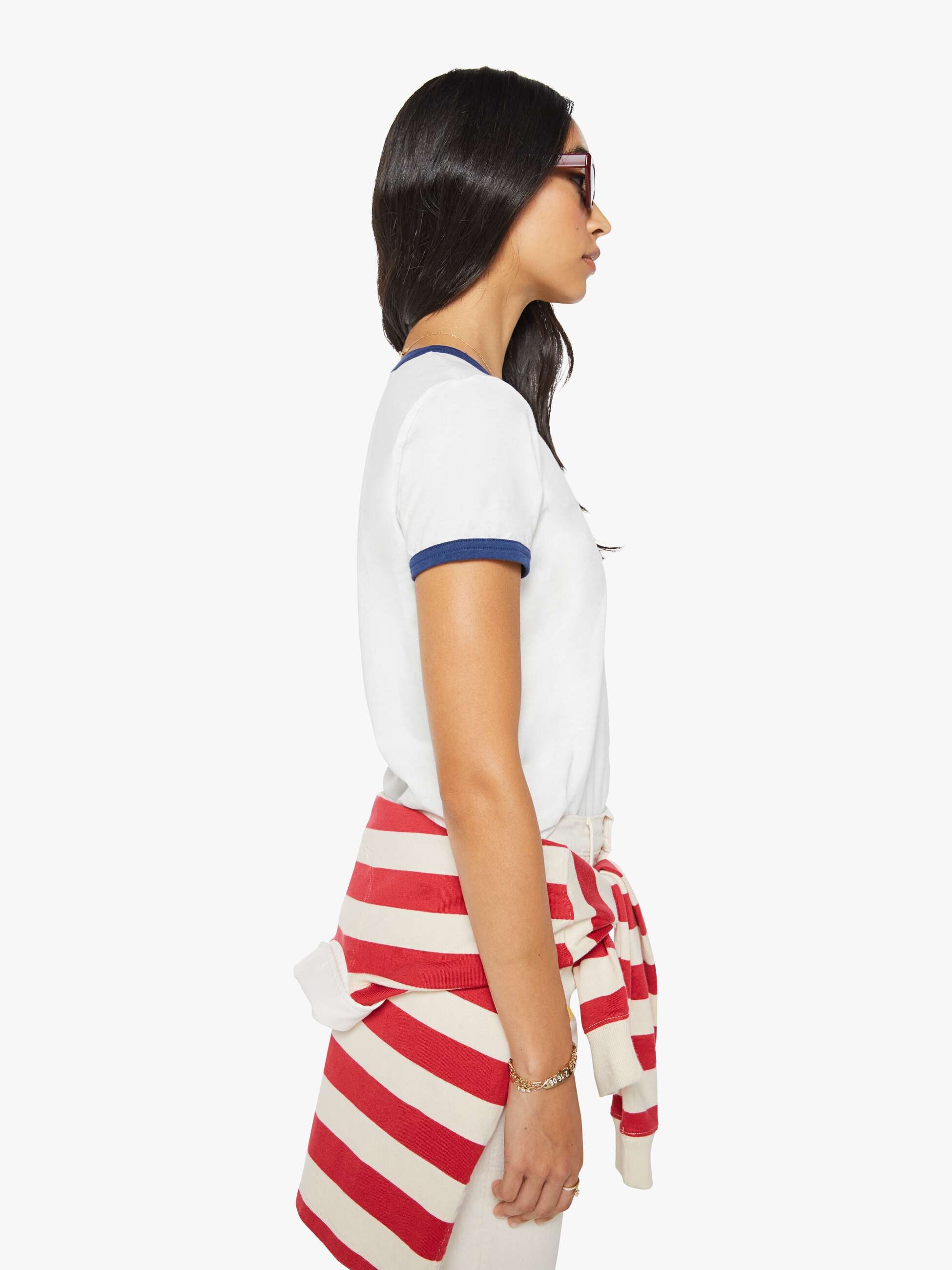 Mother Denim Merci x MOTHER The Lil' Goodie Ringer