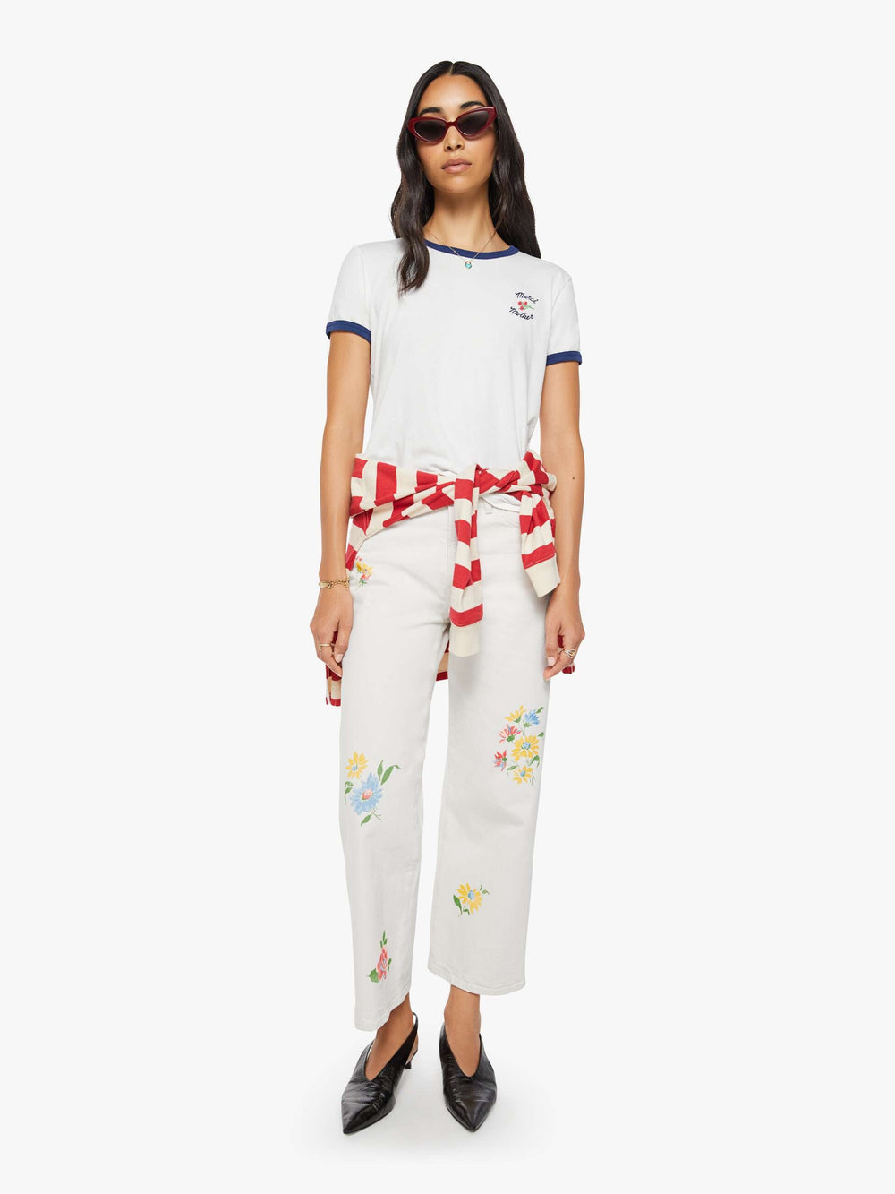 Mother Denim Merci x MOTHER The Lil' Goodie Ringer