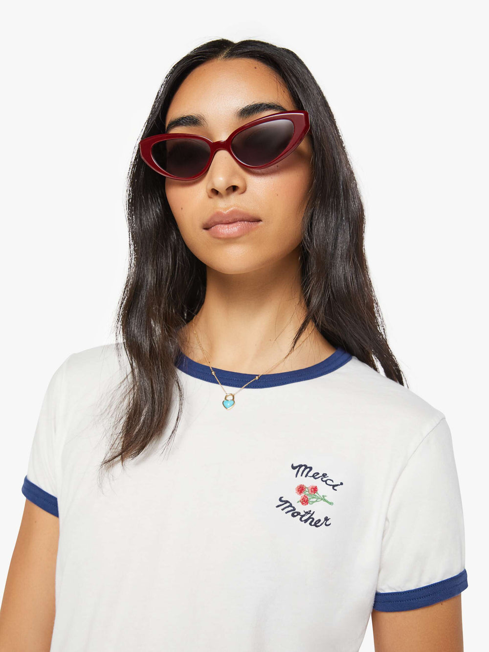 Mother Denim Merci x MOTHER The Lil' Goodie Ringer