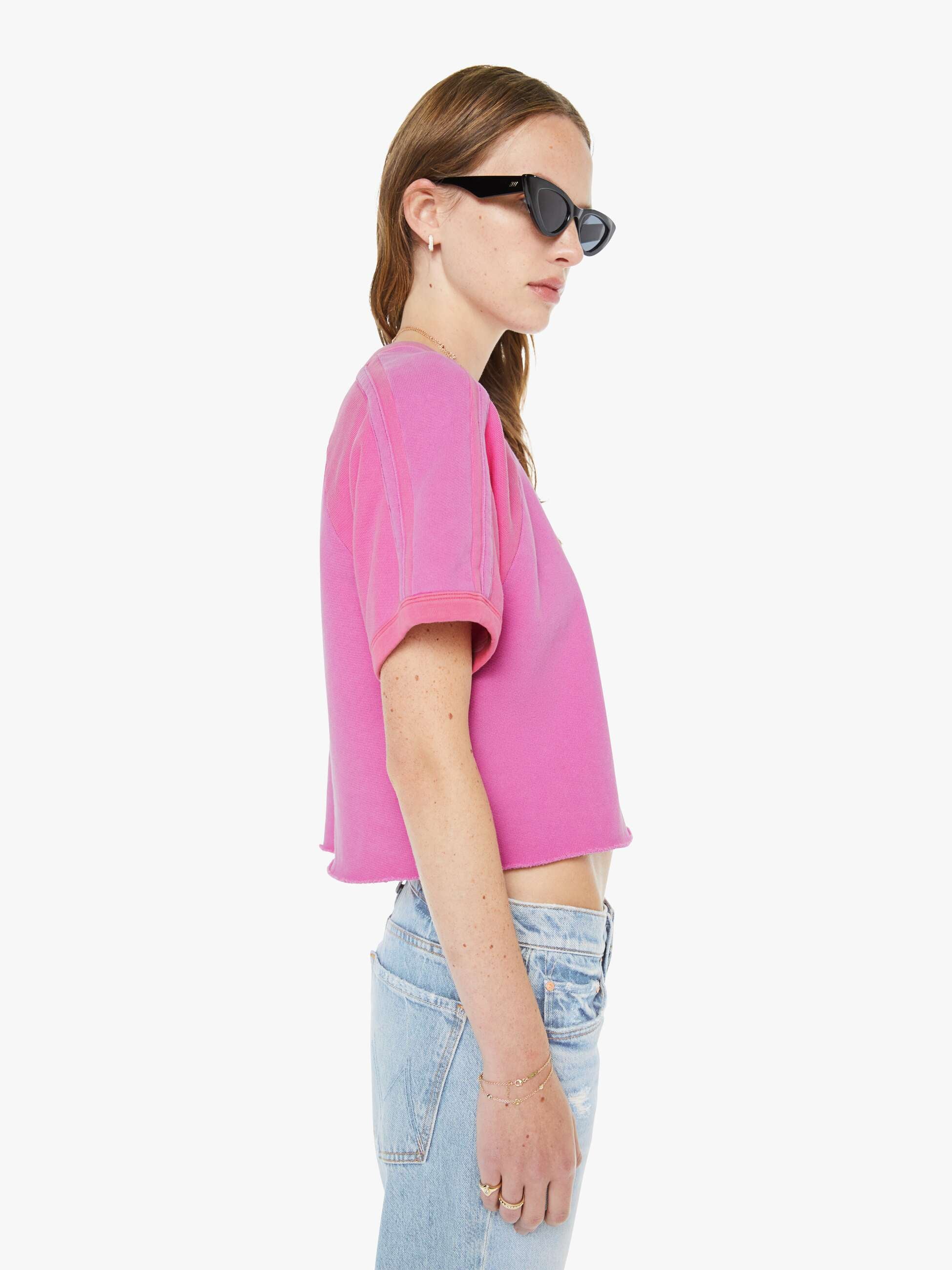Mother Denim The Half Cut Square