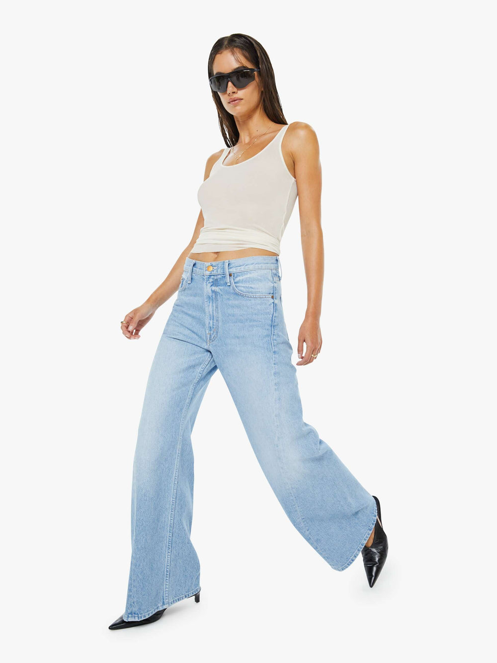 Mother Denim The L/S Cap Outfielder