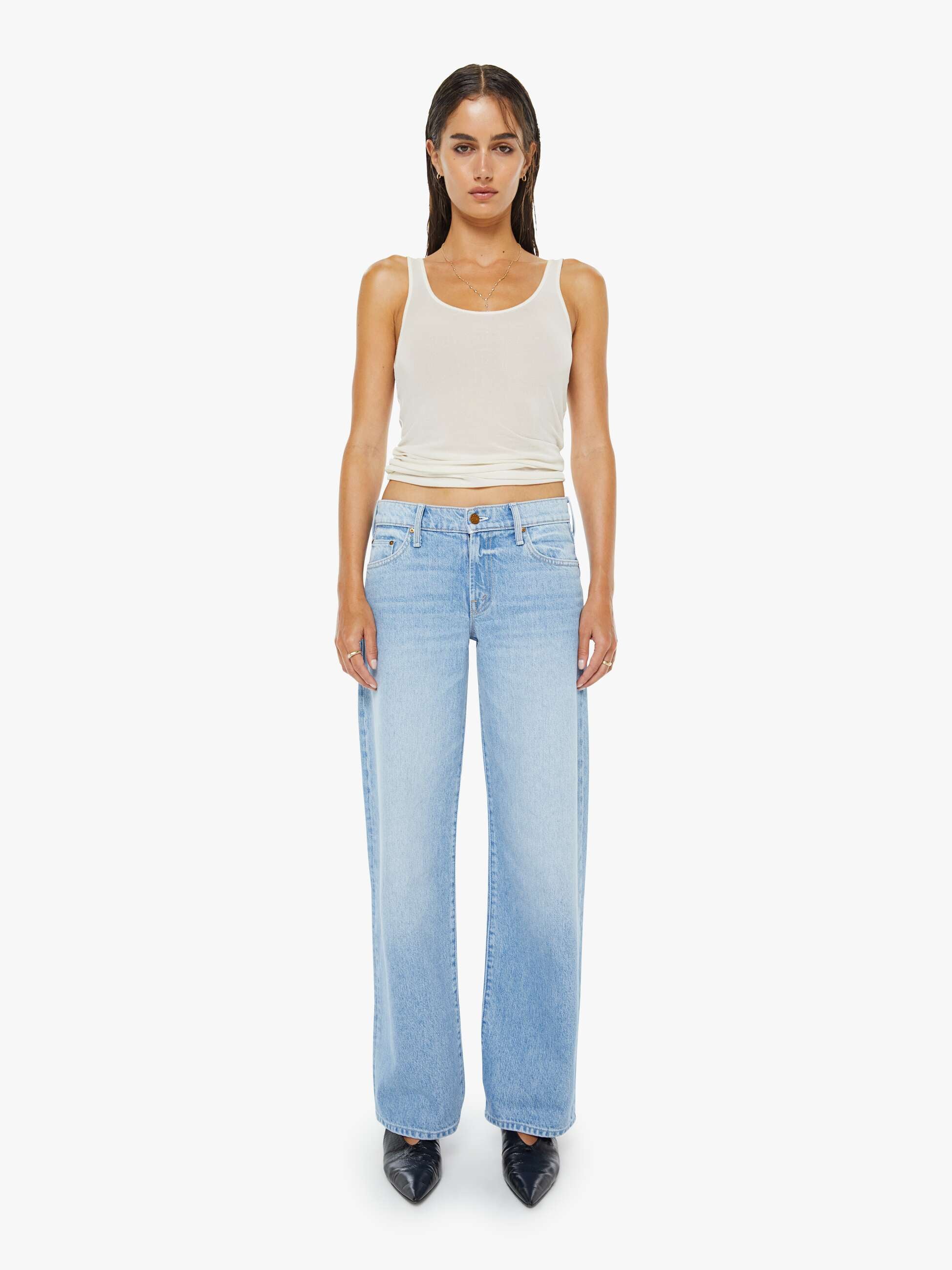 Mother Denim The L/S Cap Outfielder