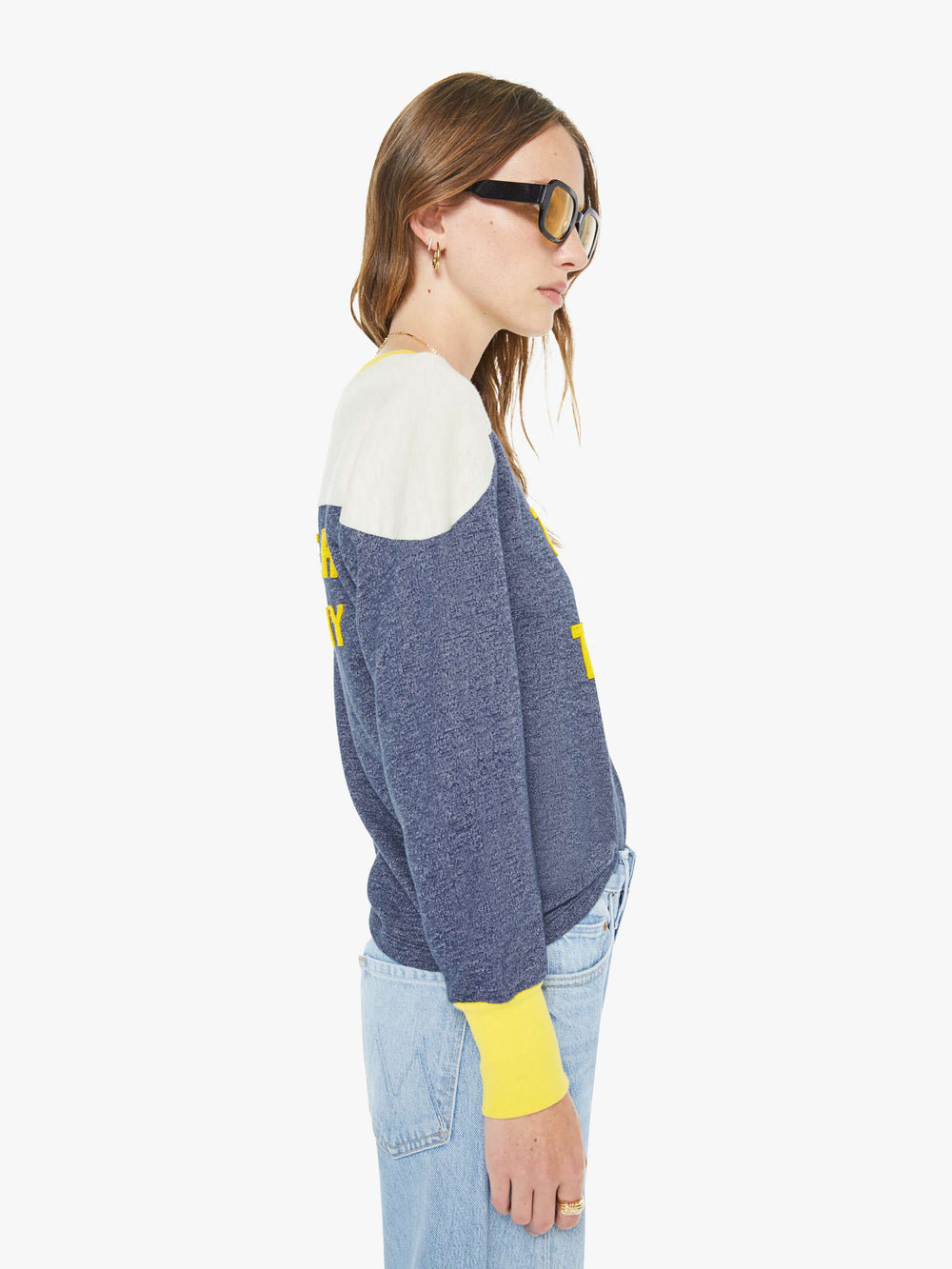 Mother Denim The L/S Cap Outfielder