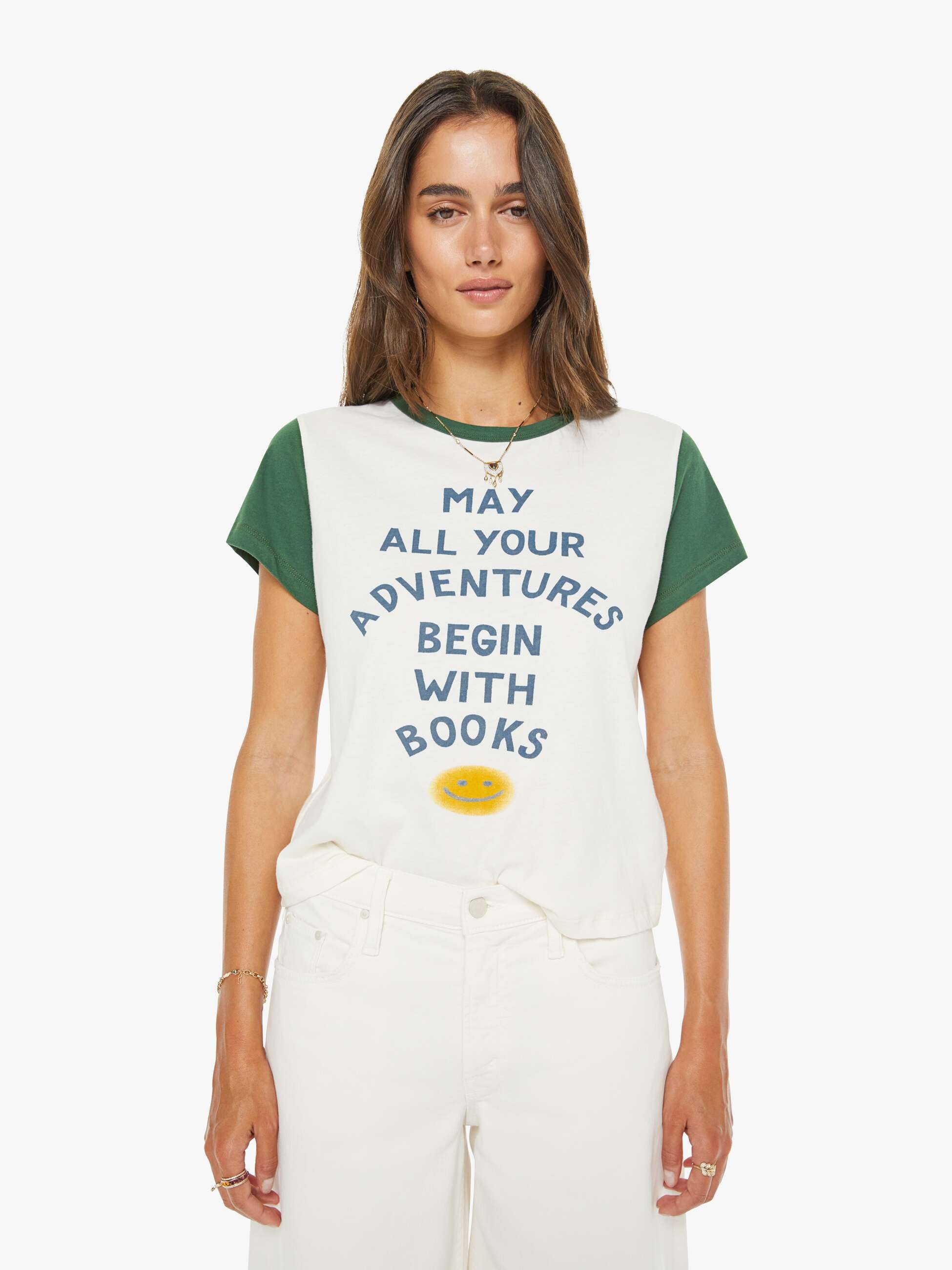 Mother Denim The Goodie Goodie Ringer