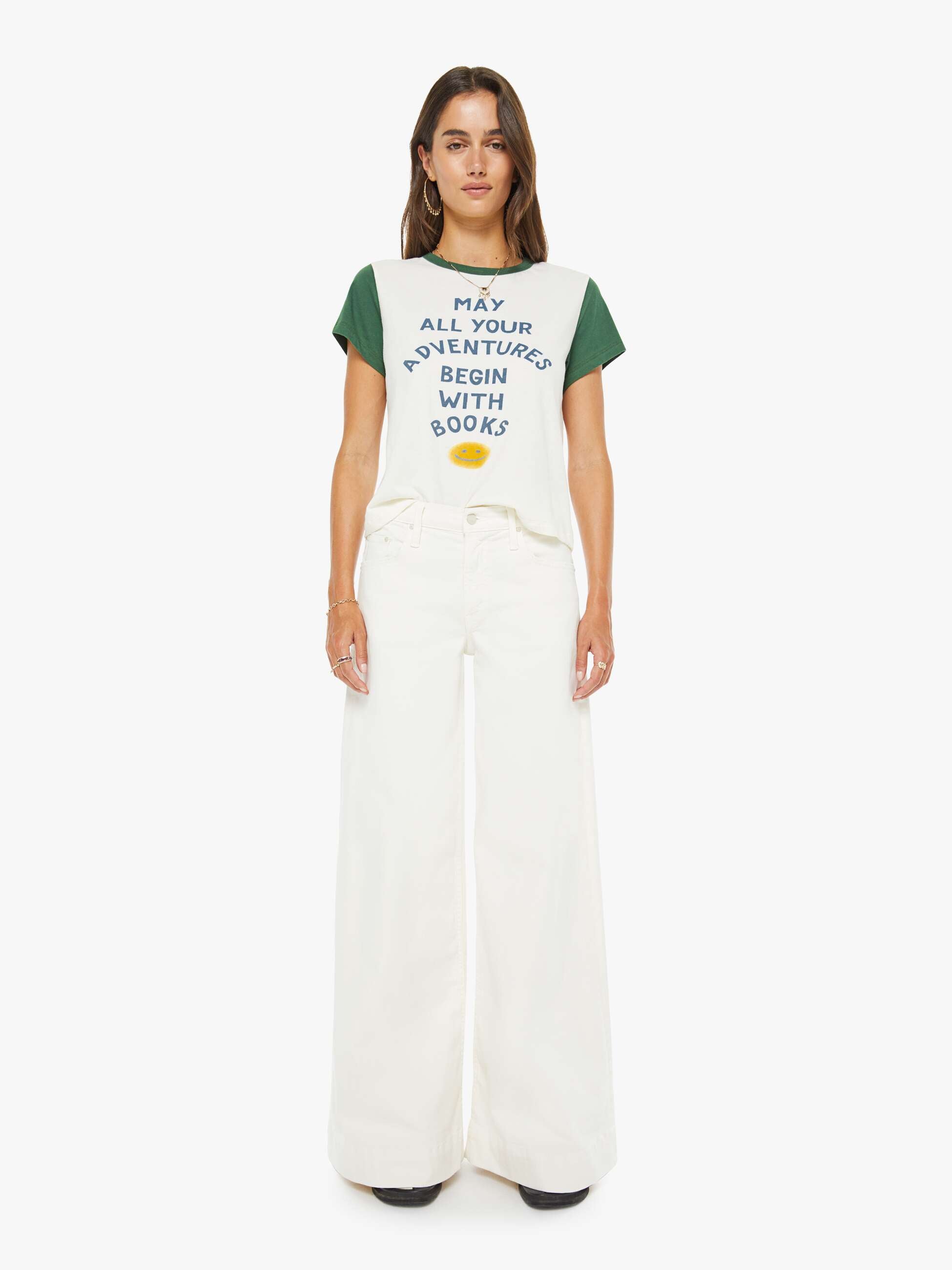 Mother Denim The Goodie Goodie Ringer