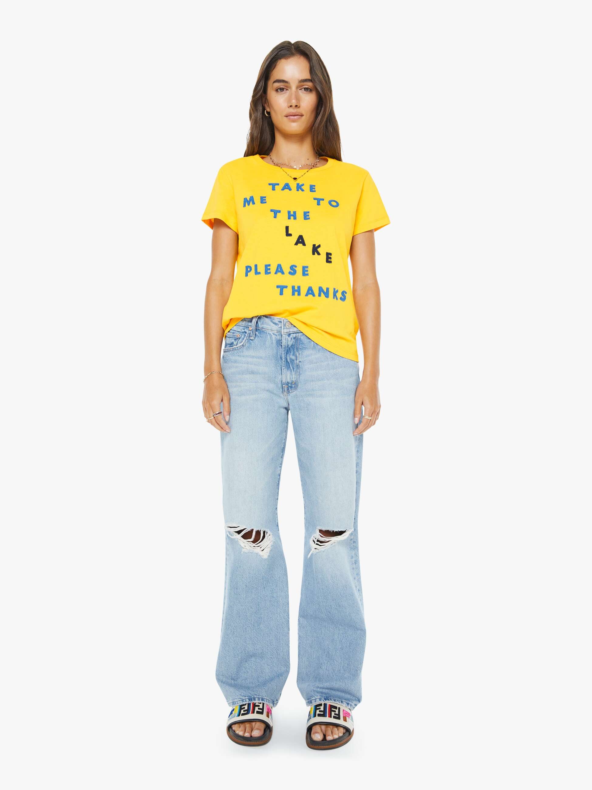 Mother Denim The Boxy Goodie Goodie