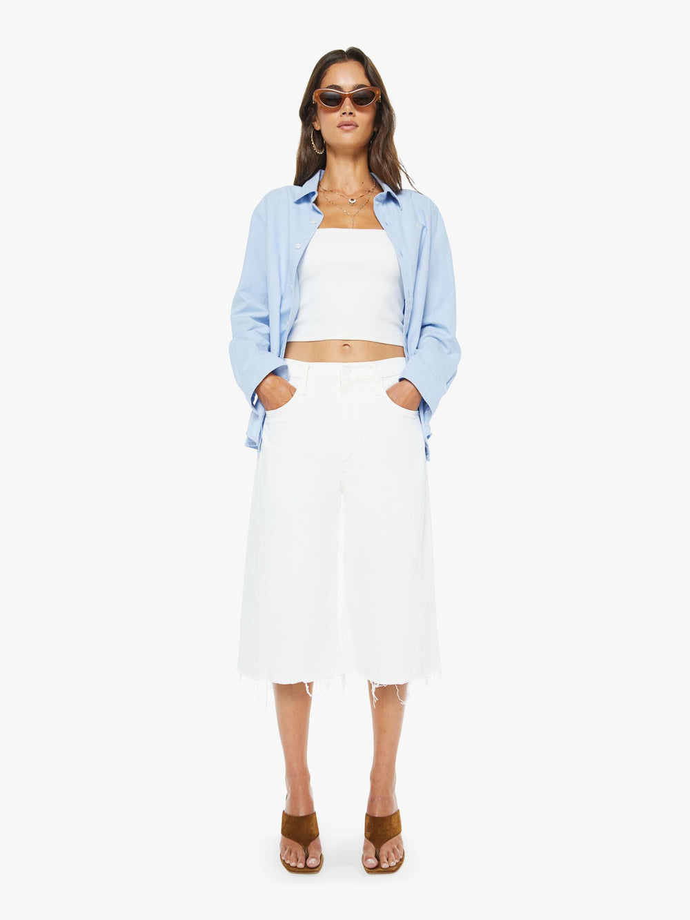 Mother Denim The Sport Rib Rowdy