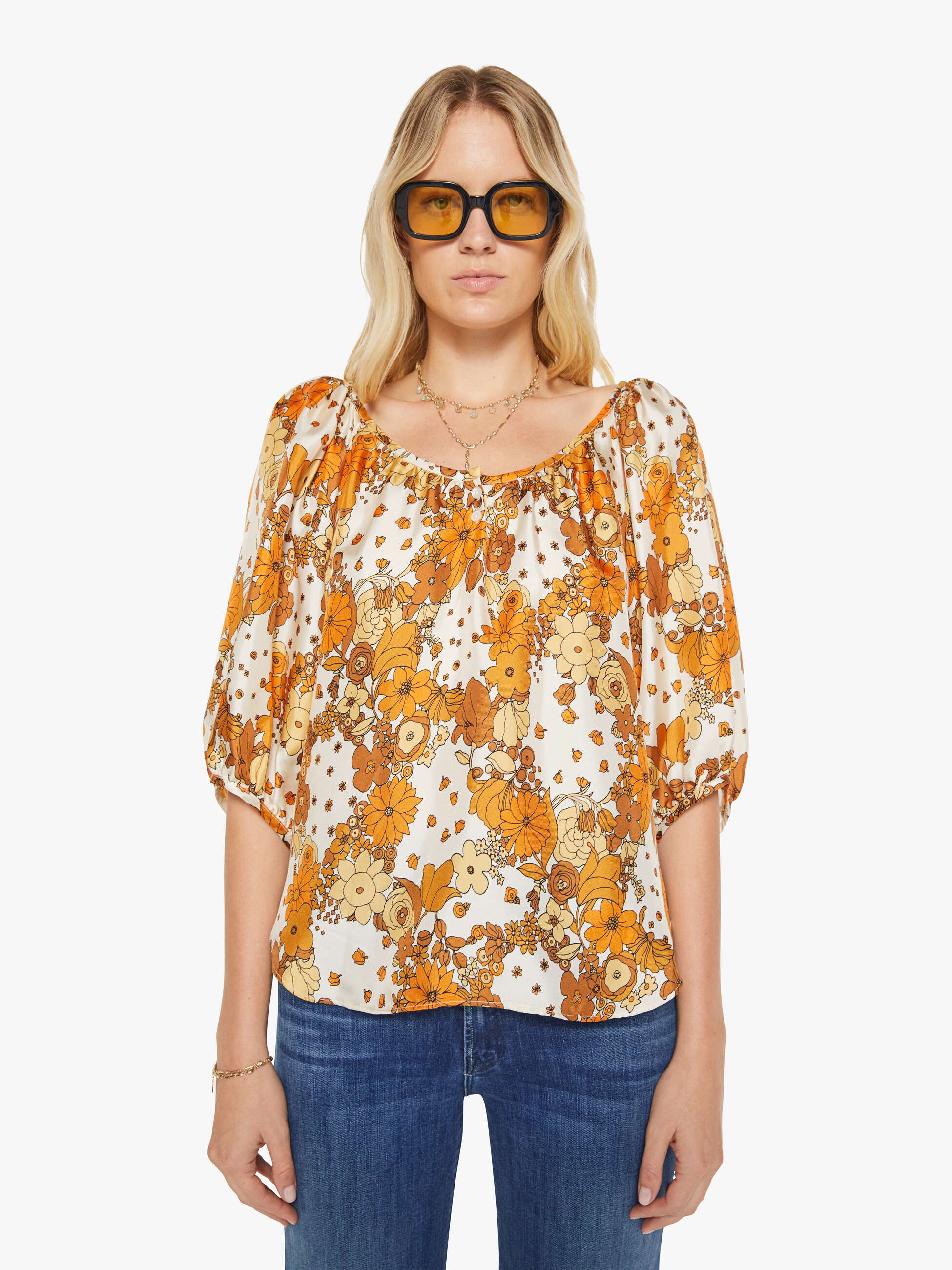 Mother Denim La Prestic Ouiston Moisson Top