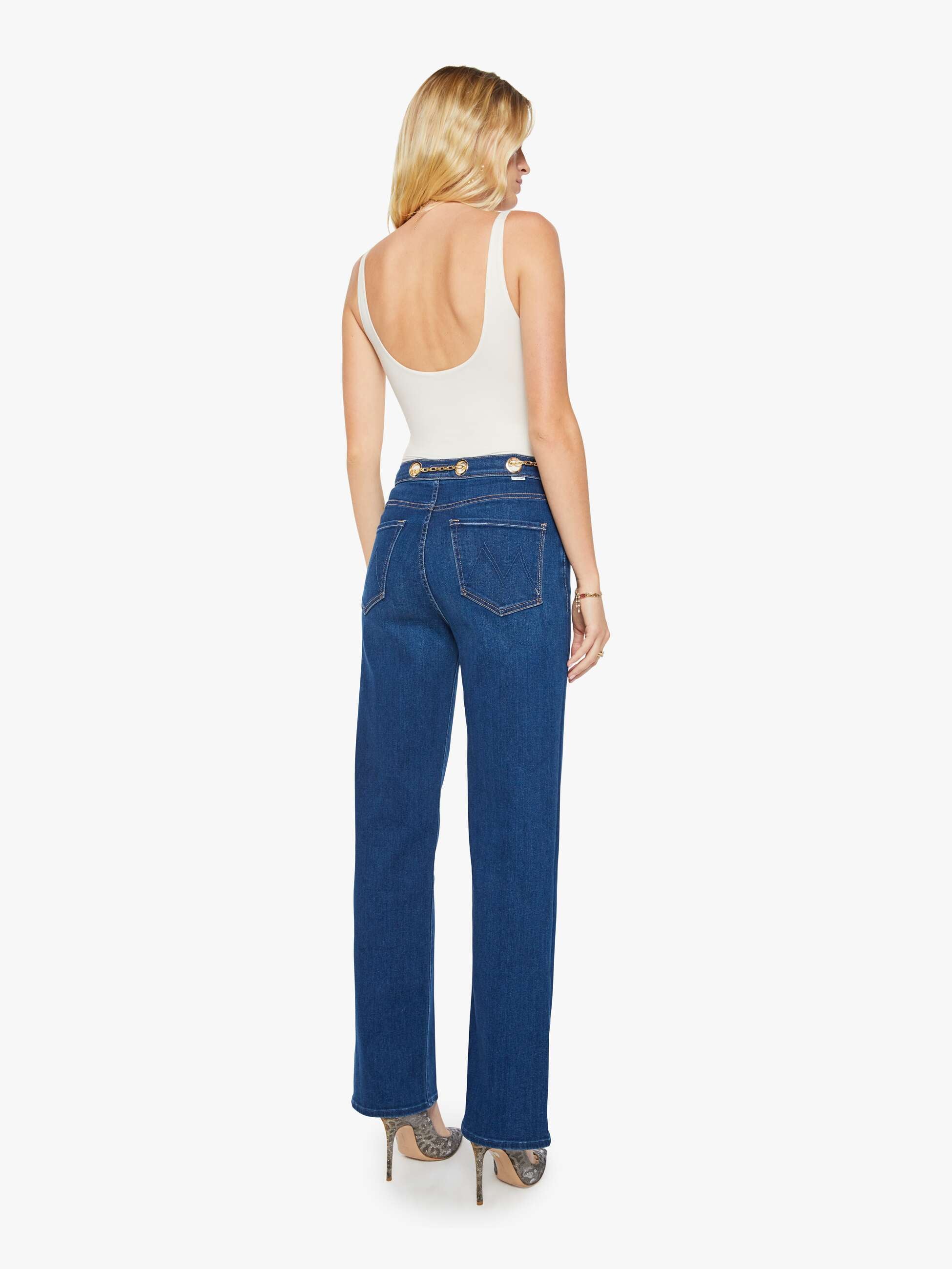 Mother Denim The Party In The Back Shirt