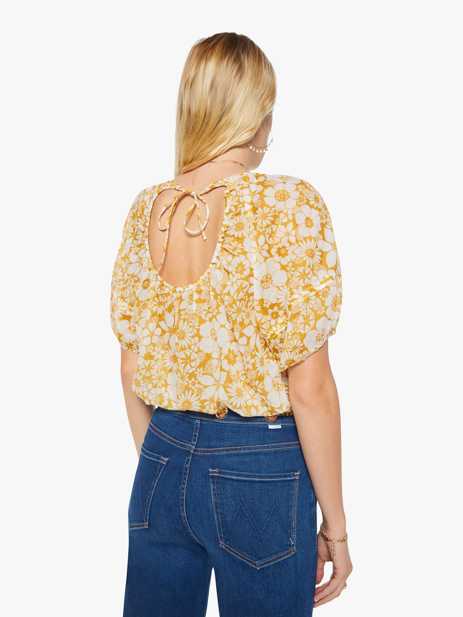 Mother Denim The Party In The Back Shirt