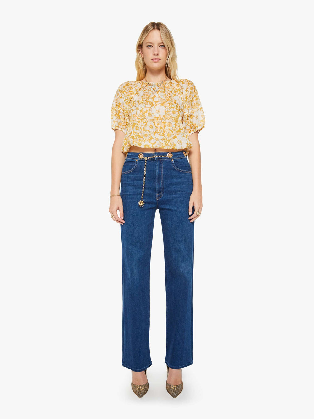 Mother Denim The Party In The Back Shirt
