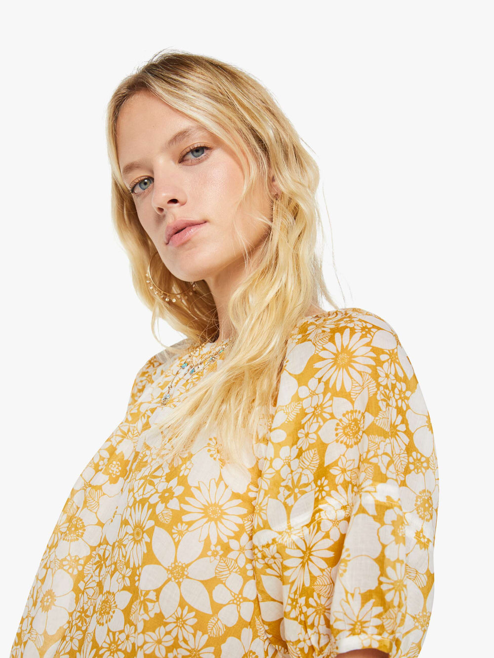 Mother Denim The Party In The Back Shirt
