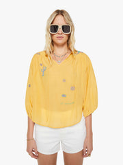 Mother Denim The Breeze Yoke Top