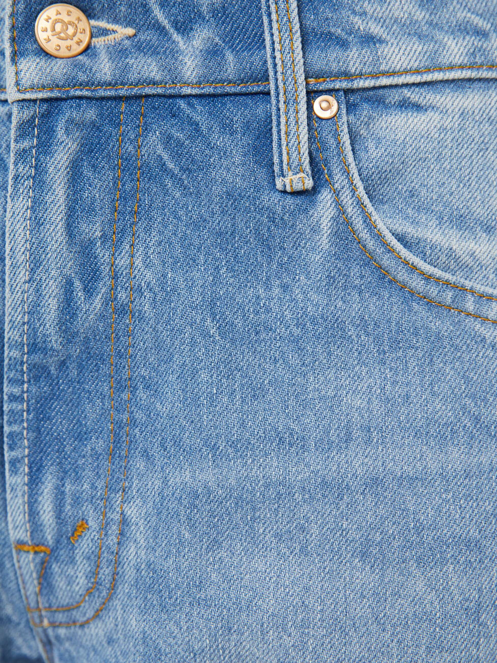 Mother Denim The Memory Lane Puff Sleeve