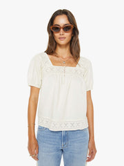 Mother Denim The Memory Lane Puff Sleeve