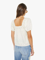 Mother Denim The Memory Lane Puff Sleeve