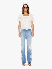 Mother Denim The Memory Lane Puff Sleeve