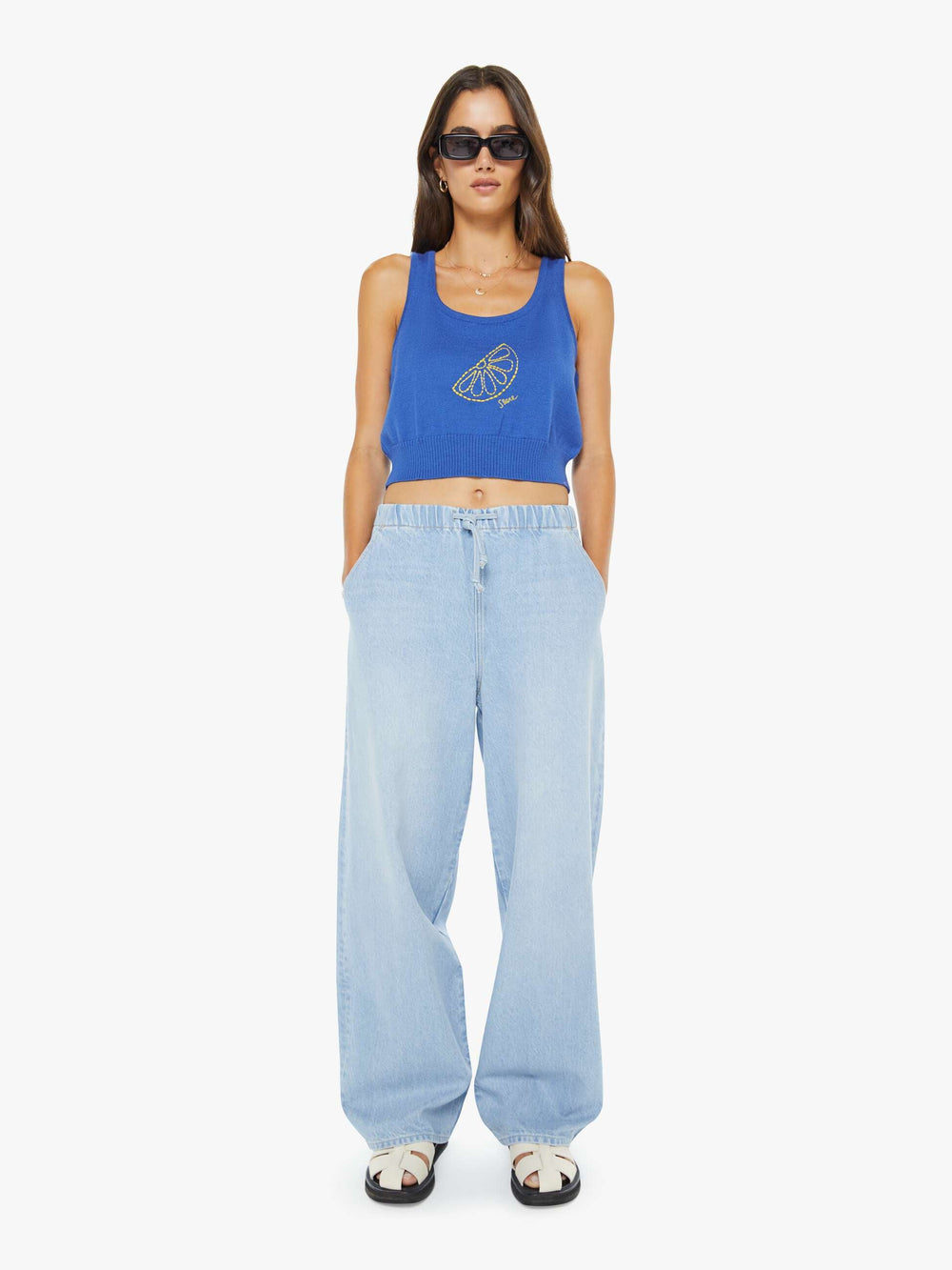 Mother Denim The Relaxed Tank