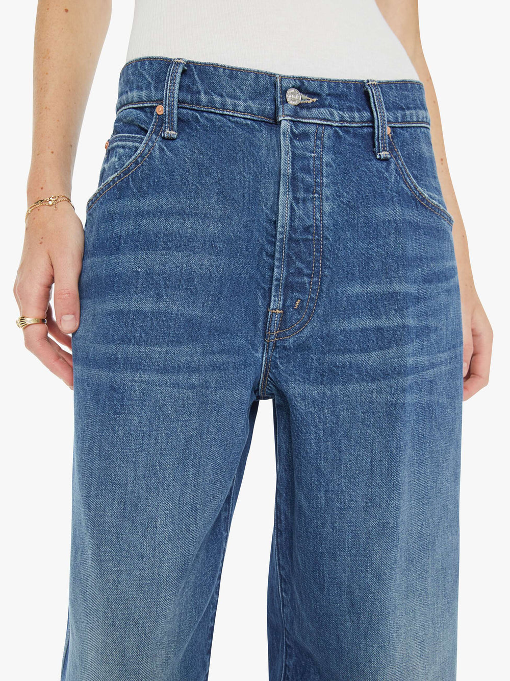 Mother Denim The L/S Huddle