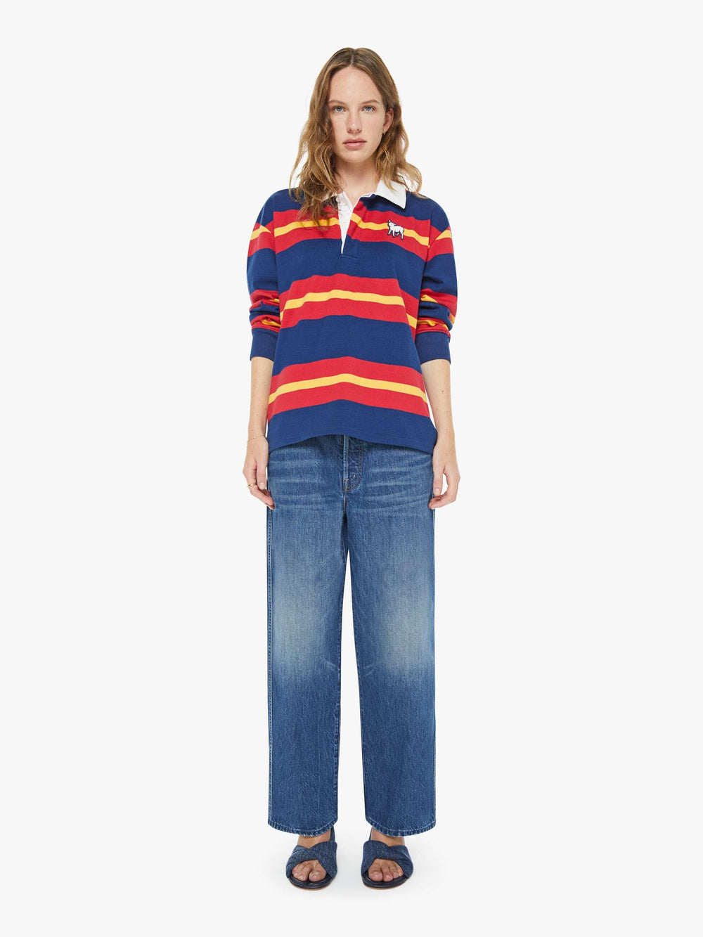 Mother Denim The L/S Huddle