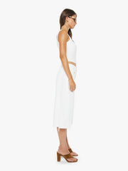 Mother Denim The Whole Lot Zip Twist Fray