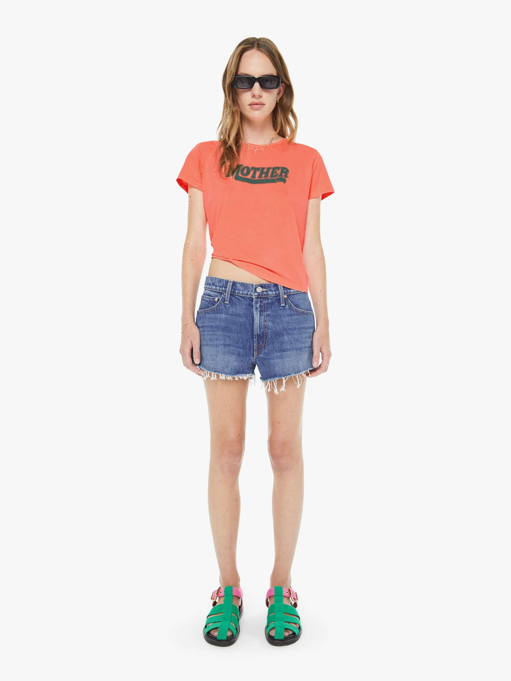 Mother Denim The Dodger Short Short Fray