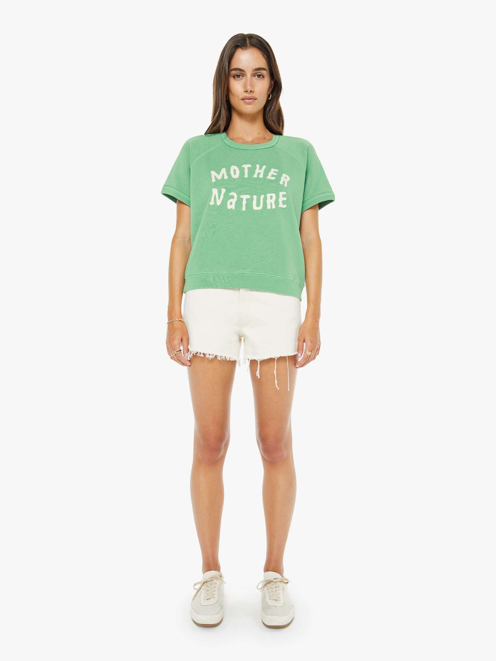 Mother Denim The Dodger Short Fray