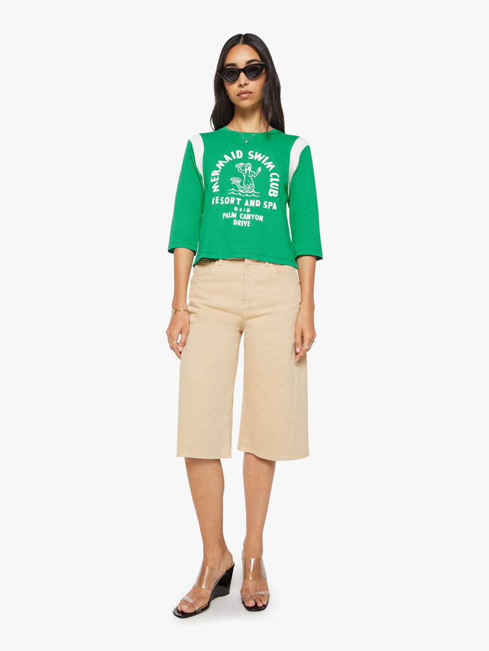 Mother Denim The Whole Lot Twist Zip