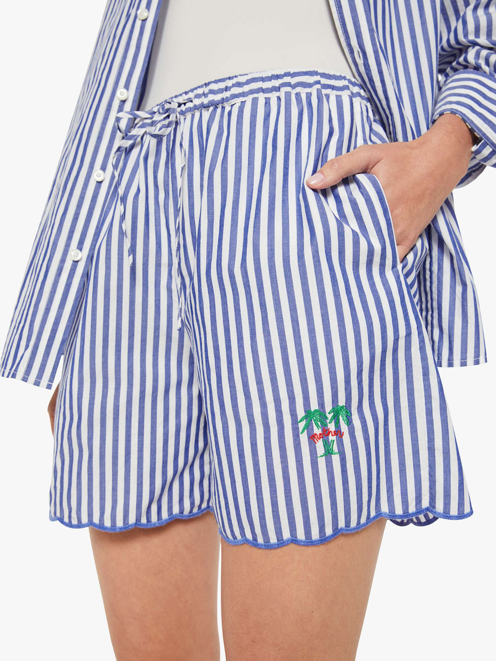 Mother Denim The Drawn Freeballer Short