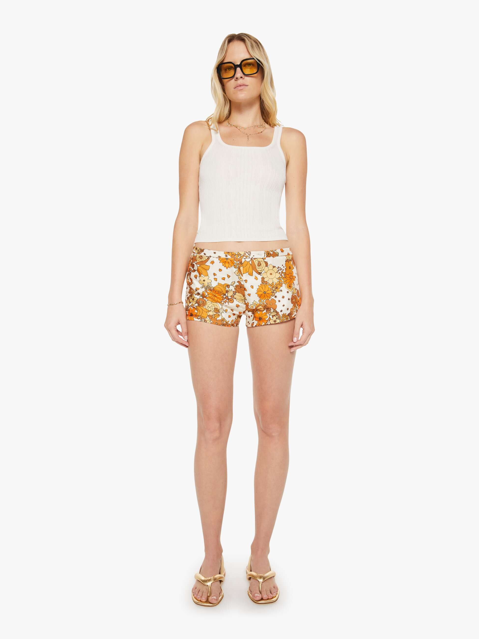 Mother Denim La Prestic Ouiston Boop Shorts