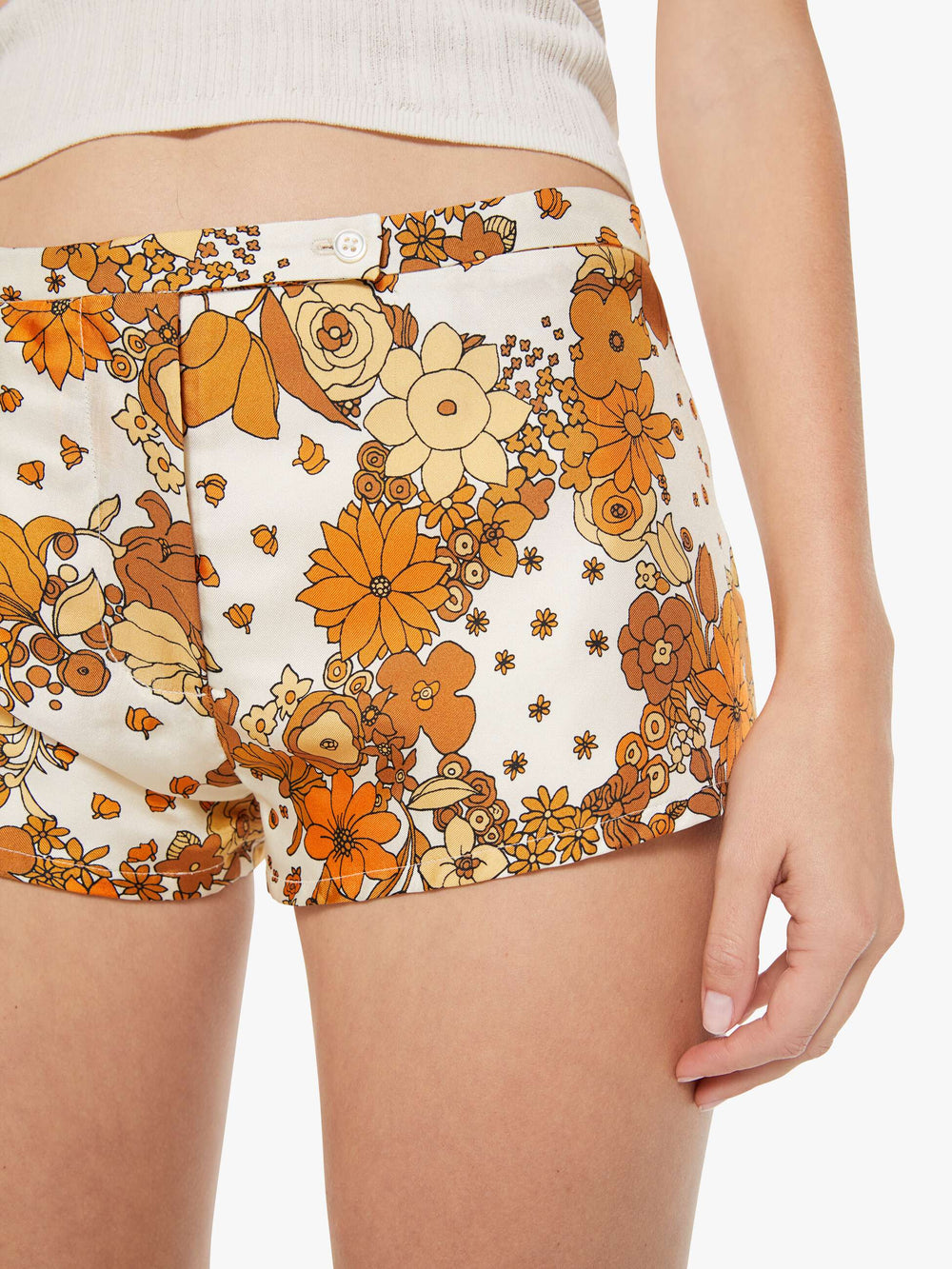 Mother Denim La Prestic Ouiston Boop Shorts