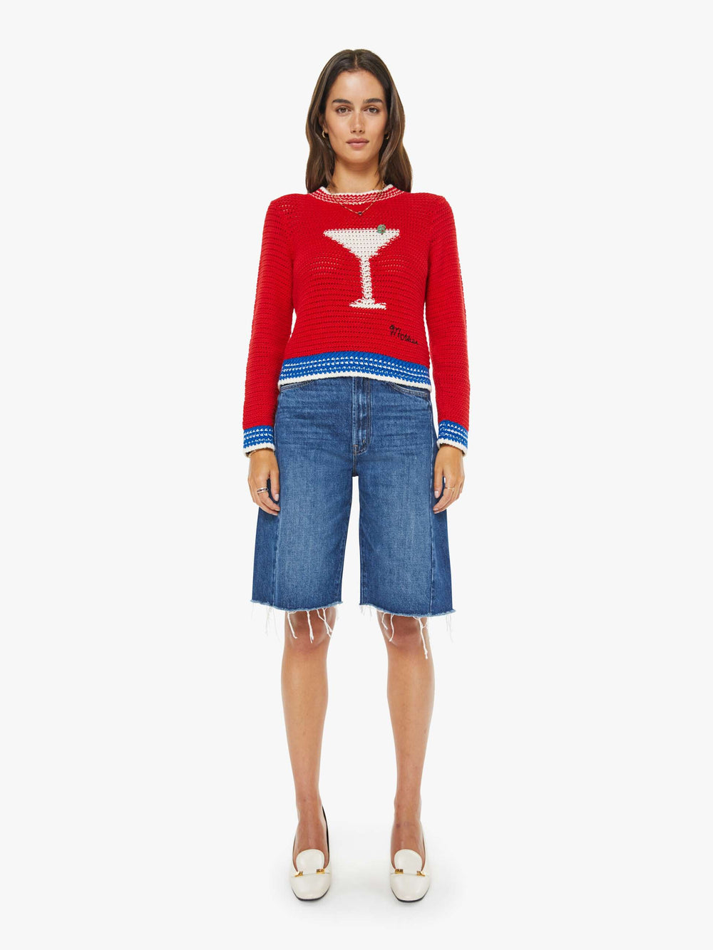 Mother Denim The Mini Pullover