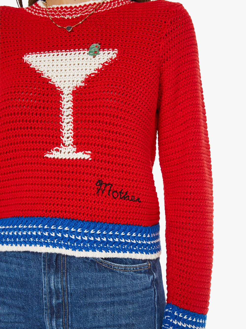 Mother Denim The Mini Pullover