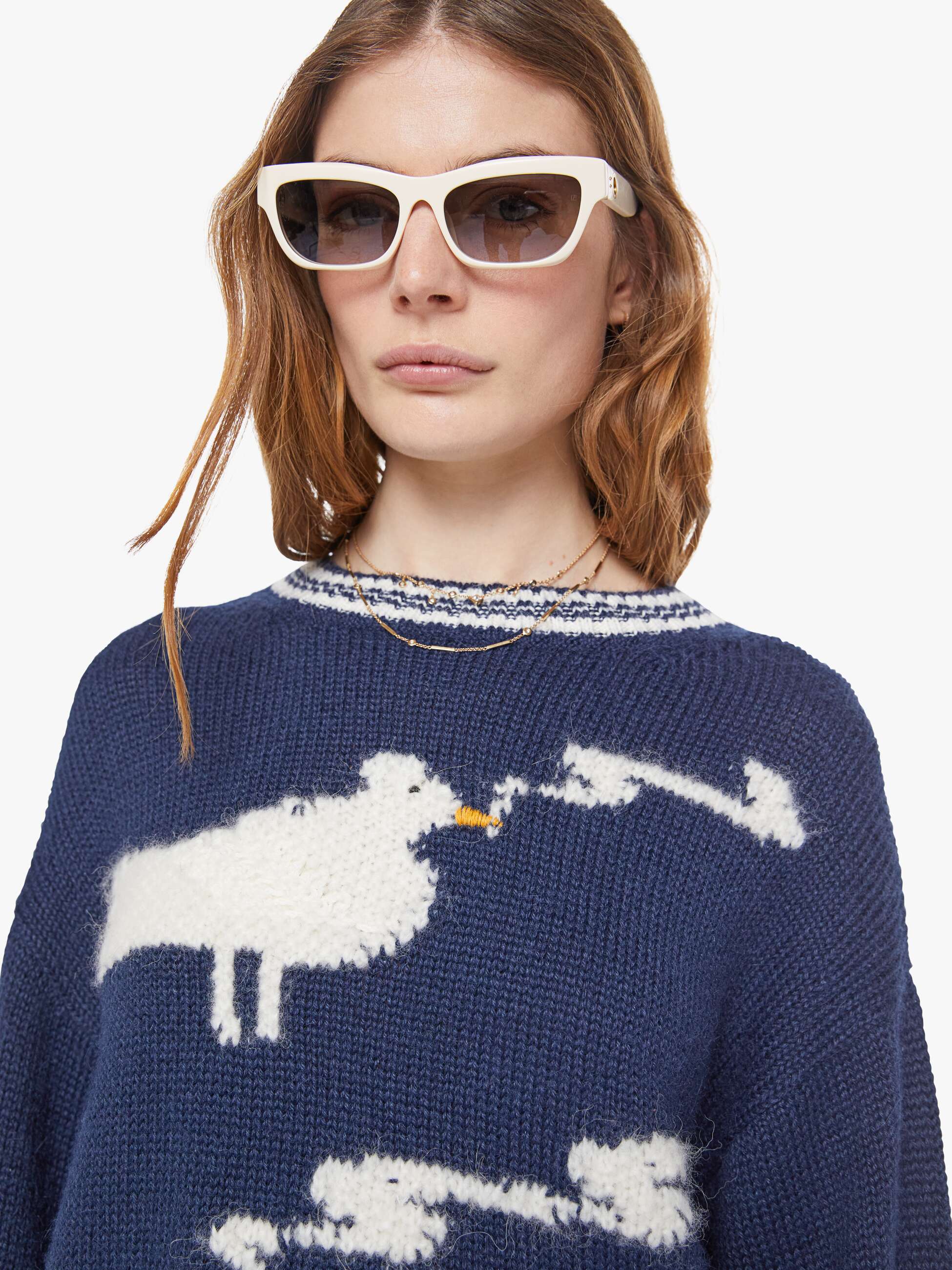 Mother Denim The Oversized Jumper